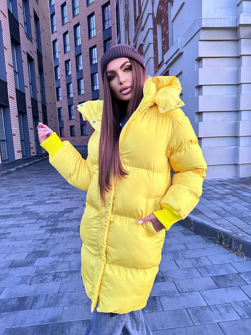 Пуховик жіночий зимовий аеропух | 42-46, 48-50, 52-54 розмір, фото 1