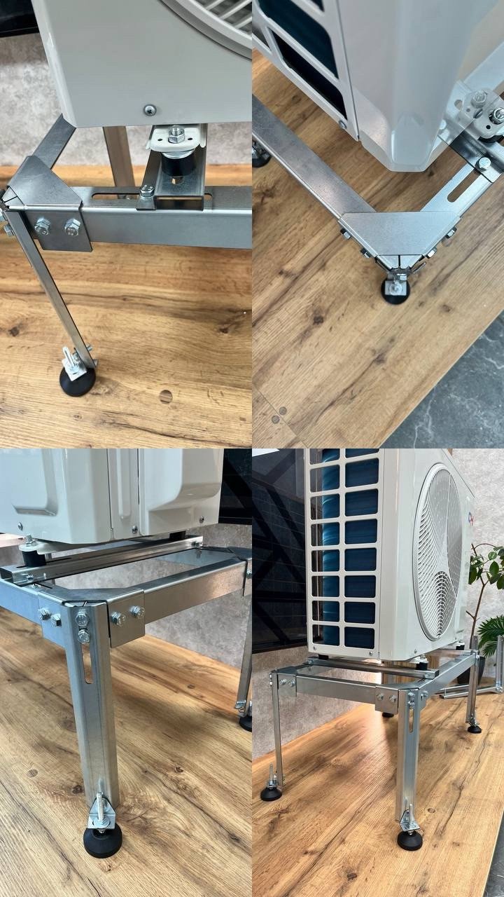 Кронштейн підлоговий модульний, оцинкована сталь, фото 1