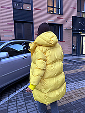 Пуховик жіночий зимовий аеропух | 42-46, 48-50, 52-54 розмір, фото 5