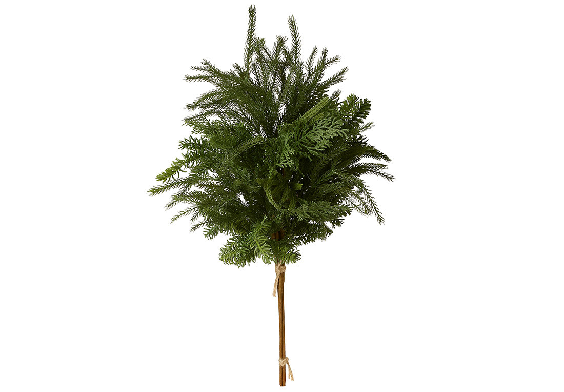 Штучний букет з хвої 79см, фото 1