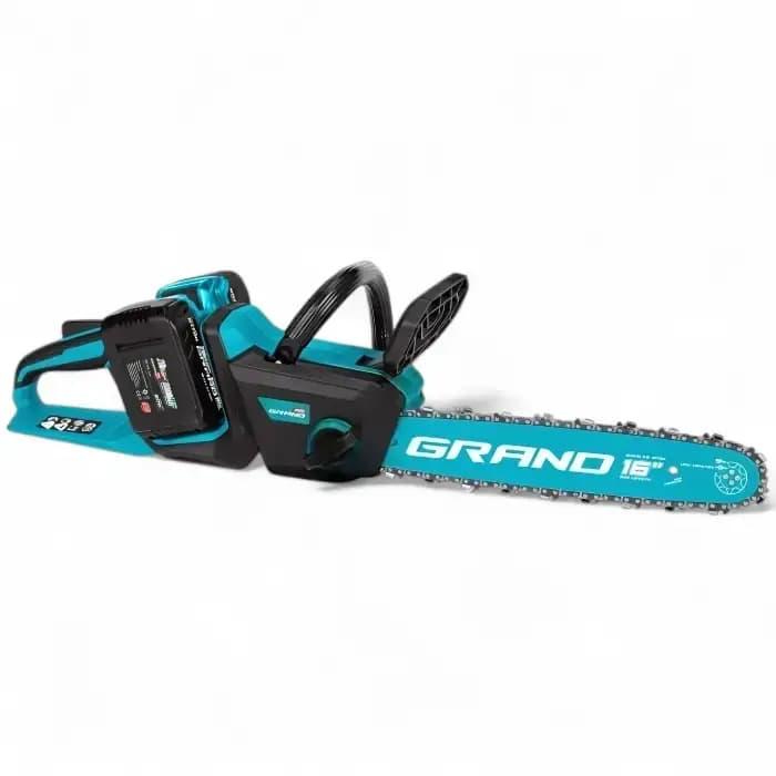 Акумуляторна ланцюгова пила Grand АПЦ‑40А/16"‑8 (HIGH SPEED, BRUSHLESS) | ORIGINAL, фото 1