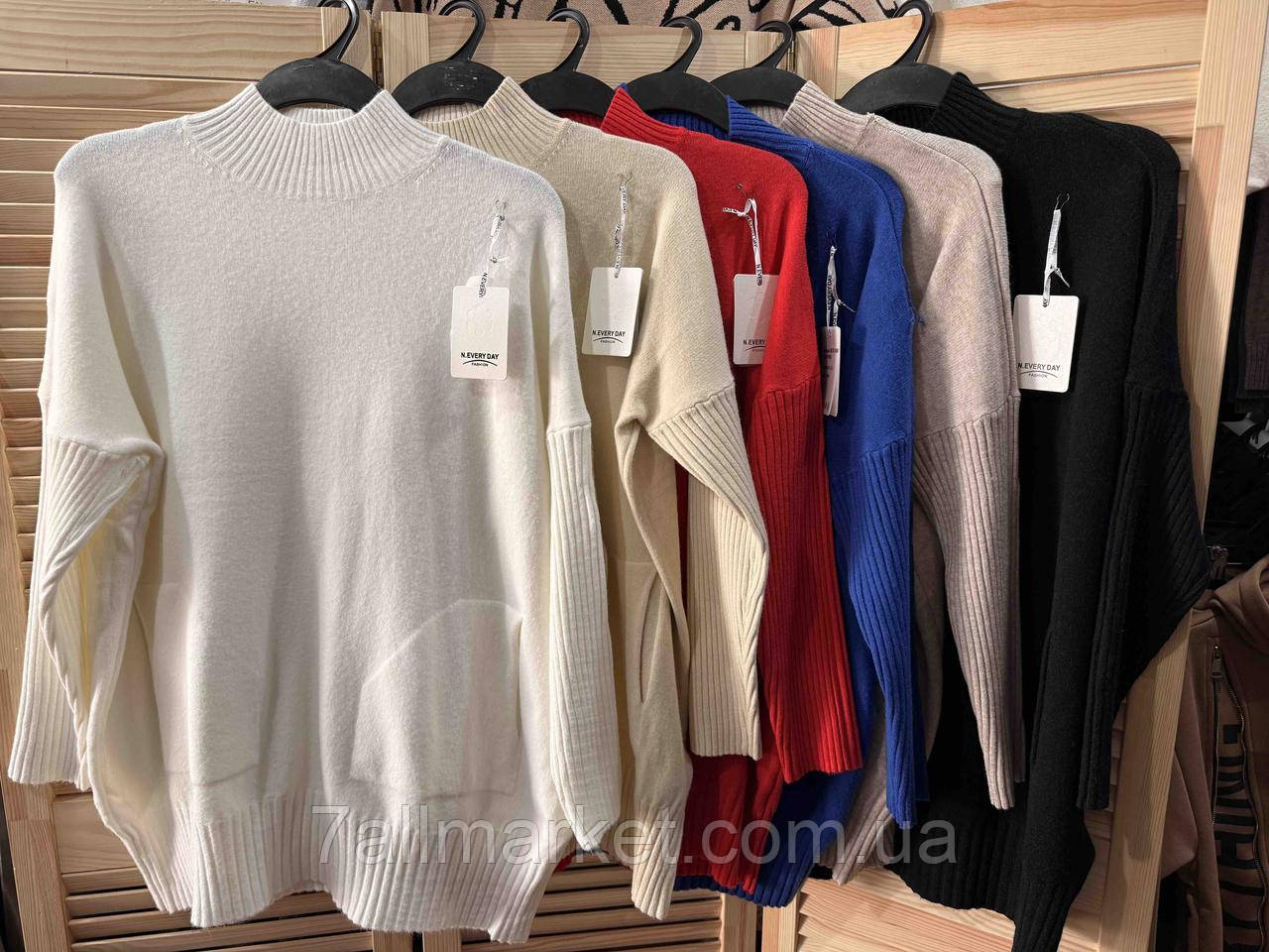 Кофта жіноча молодіжна розмір 48-56 (6 кв) "WARSHAWA" недорого від прямого постачальника