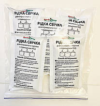 Набір рідка свічка довготривалого горіння з підвищеним ККД в саше 200 г для дому гелева свічка тривалого горіння