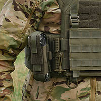 Открытый подсумок хаки, для турникета с креплениями для ножниц и маркера