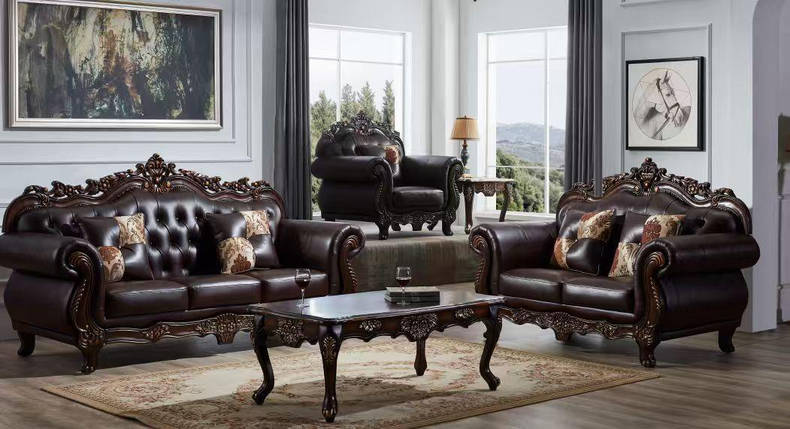 Диван класичний шкіряний Колізей, фото 2