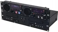 Мікшерний пульт Omnitronic XDP-3002 Dual CD MP3 Player CD-програвач USB SD jog wheel Nowy