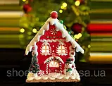 Світильник Пряничний будиночок світлодіодний м'яка кераміка, фото 2