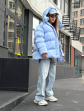 Пуховик жіночий зимовий аеропух | універсал, фото 3