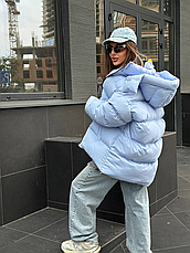 Пуховик жіночий зимовий аеропух | універсал, фото 4