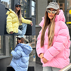 Пуховик жіночий зимовий аеропух | універсал, фото 2