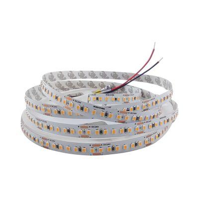 Світлодіодна стрічка 24 вольта 2835-168-IP20-WW-10-24 RV00G8TC-A 2700K 14.4Вт Рішанг 18726