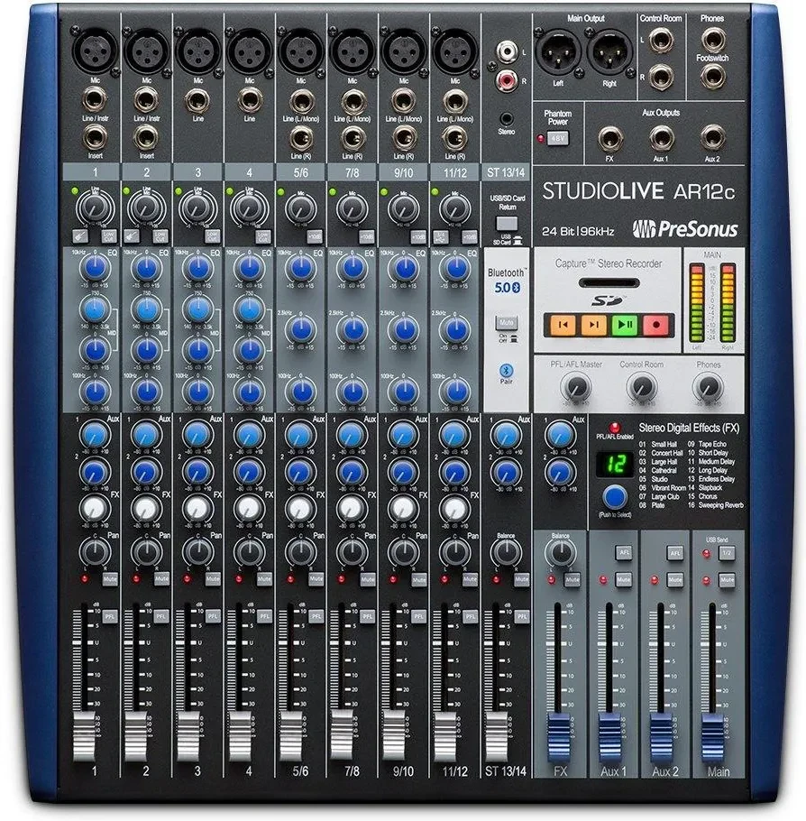 Мікшерний пульт Presonus Studiolive Ar12C 14-Kanałowy, фото 1