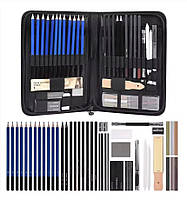 Набір олівців для ескізів та малювання 48 предметів