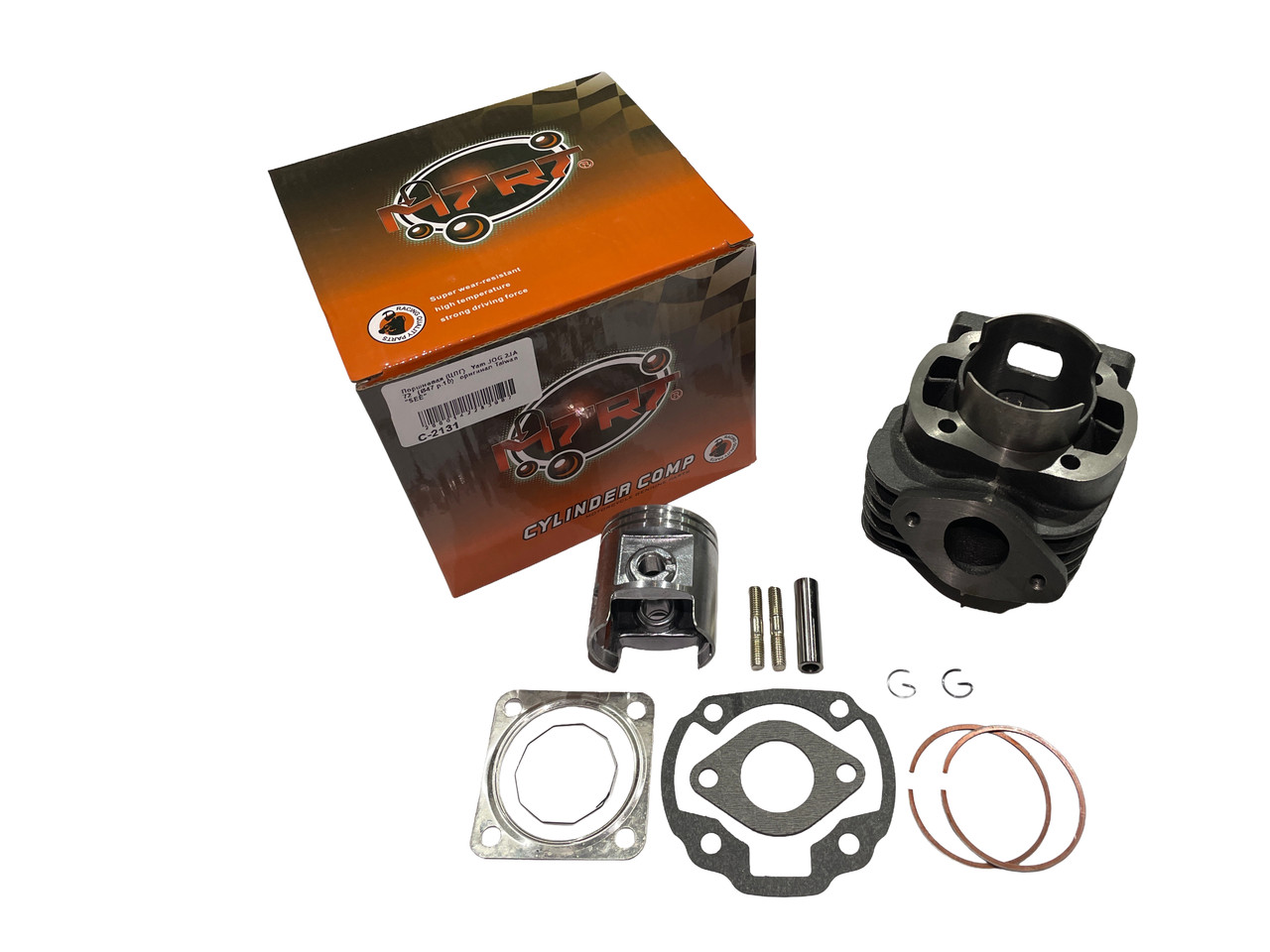 Поршнева циліндр Yamaha JOG 2JA 72 куба, BWS 50, SLIDER ЦПГ Minarelli вертикальний (Ø47mm, p-10) MTRT Taiwan