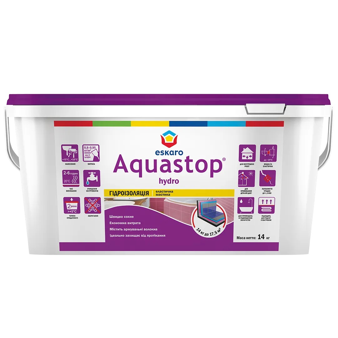 Гідроізоляція ESKARO Aquastop Hydro, 14 кг