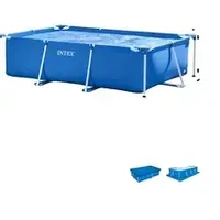 Stelaż do basenu rurowego, metalowa rama, duży wspornik, zestaw basenowy 260 cm F