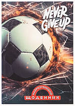 Щоденник шкільний Найрозумніший Ніколи не здавайся тверда обкладинка 1В3336