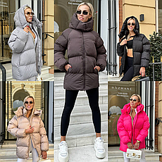 Пуховик жіночий зимовий аеропух | універсал, фото 4