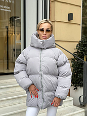 Пуховик жіночий зимовий аеропух | універсал, фото 4