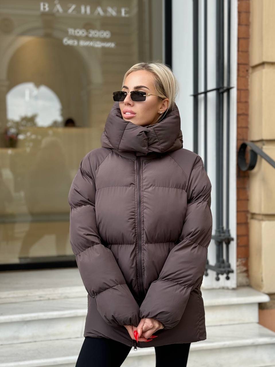 Пуховик жіночий зимовий аеропух | універсал