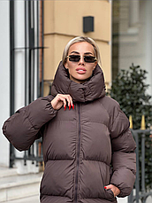 Пуховик жіночий зимовий аеропух | універсал, фото 2