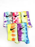 Високі чоловічі Шкарпетки – TIe-Dye – Подарунковий набір у коробці 5 пар, фото 5