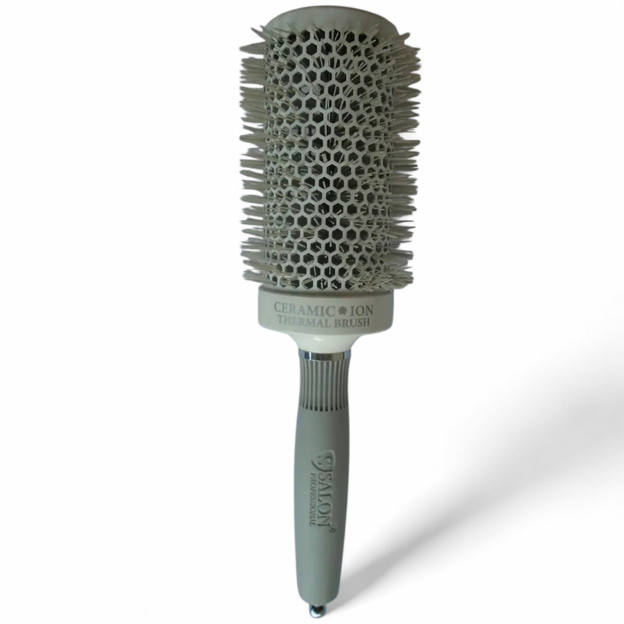 Термобрашинг SALON PROFESSIONAL Ceramic-Ionic 53 мм (N-OG53-CI). Керамічний гребінець для укладання волосся., фото 1