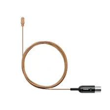 Shure DL4C/O-MTQG-A - Мікрофон przypinany Duraplex, dookólny, złącze MTQG, kolor kakaowy, фото 1