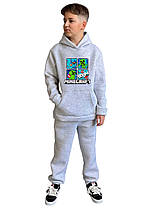 Утеплений спортивний костюм для хлопчика Майнкрафт