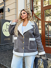 Дублянка жіноча зимова 299, від 50 по 60р., фото 5