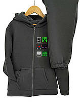 Утеплений спортивний костюм для хлопчика Майнкрафт