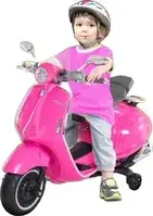 Elektryczny motocykl, idealny Для дітей w wieku 3-6 lat, ze światłami i dźwiękami, 108 x 49 75 cm, Рожевий