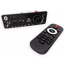 MP3 модуль декодер DC  12 V Bluetooth 5.0 MP3 WMA WAV APE з пультом ДК і дисплеєм JX-Y34B