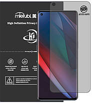 Гідрогелева плівка антишпигун Mietubl HD Privacy Screen Protector для OPPO Find X3 Neo