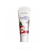 Крем для рук із екстрактом персика Sadoer Peach Moist Hand Cream, 75 г