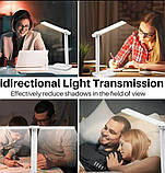 Настільна LED лампа з акумулятором і тримачем для телефону, фото 4