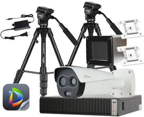 Камера відеоспостереження DAHUA ZESTAW DO POMIARU TEMPERATURY CIAŁA 2, фото 1