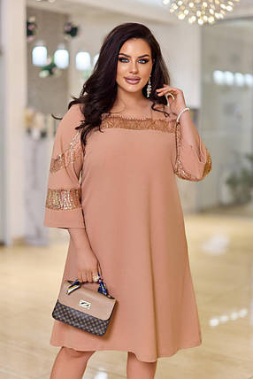 Cвяткова сукня "Розет" великого розміру батал Розміри: 50-52, 54-56, 58-60, фото 1