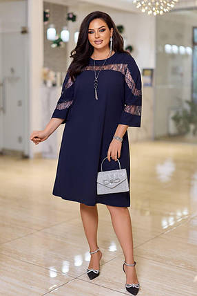 Cвяткова сукня "Розет" великого розміру батал Розміри: 50-52, 54-56, 58-60, фото 3