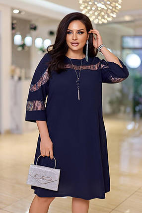 Cвяткова сукня "Розет" великого розміру батал Розміри: 50-52, 54-56, 58-60, фото 1