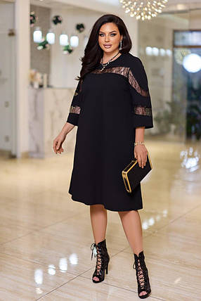 Cвяткова сукня "Розет" великого розміру батал Розміри: 50-52, 54-56, 58-60, фото 2