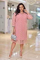 Cвяткова сукня "Інес" великого розміру батал Розміри: 50-52, 54-56, 58-60, фото 4