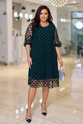 Cвяткова сукня "Інес" великого розміру батал Розміри: 50-52, 54-56, 58-60, фото 3