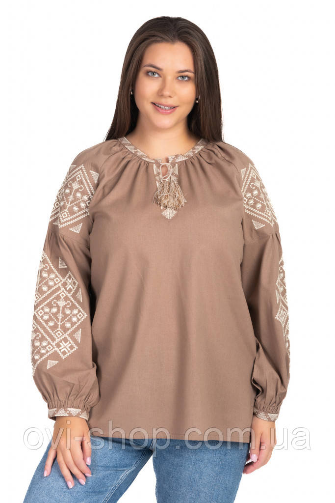 Жіноча лляна вишиванка «Богдана», фото 1