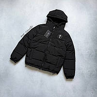 Зимний пуховик Trapstar Куртка Трепстар Мужской Пуховик Черный