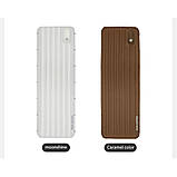 Матрац надувний одинарний Naturehike CNK2450WS035, 95 мм, із вбудованою помпою, коричневий Baumar - Всегда Вовремя, фото 2