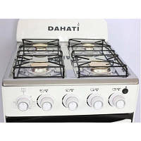 Плита газова електрична комбінована для кухні з духовкою 50 літрів і нержавіючої сталі.