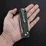 Ніж складаний SRM Rubik 7228B-MG, зелений Baumar - Всегда Вовремя, фото 8