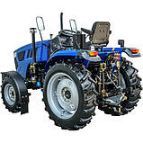 Мінітрактор ДТЗ 354U 4x4: 24 л.с., реверс, повний привод, фото 3