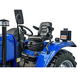Мінітрактор ДТЗ 354U 4x4: 24 л.с., реверс, повний привод, фото 4